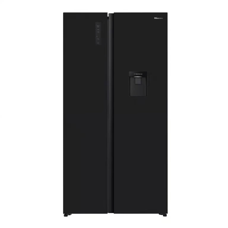 Hisense 541L Reflect Black Series Side By Side Refrigerator H680SMIB-WD