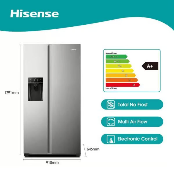 Hisense H690SS-IDL | (Side By Side) Refrigerator