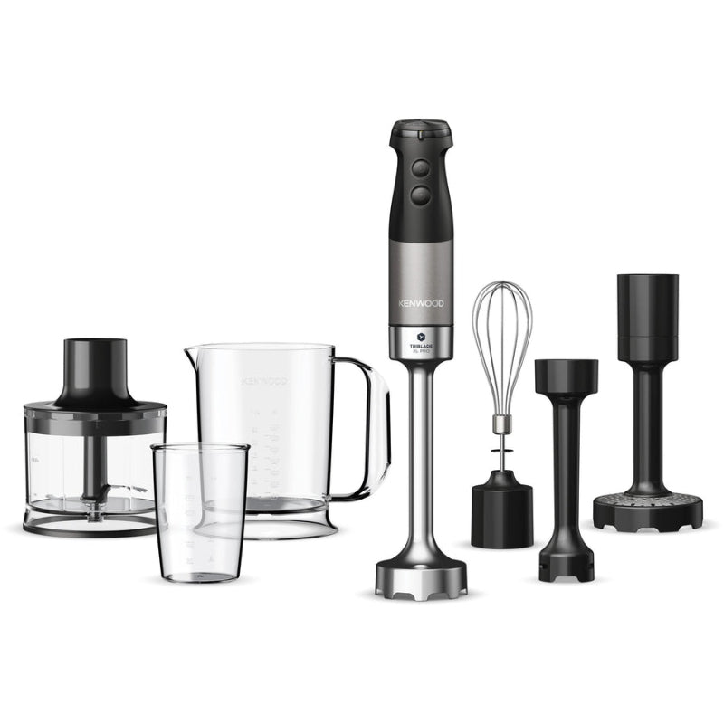 Kenwood Triblade™ XL Pro Hand Blender & Accessories 1200W HBM80.327BK