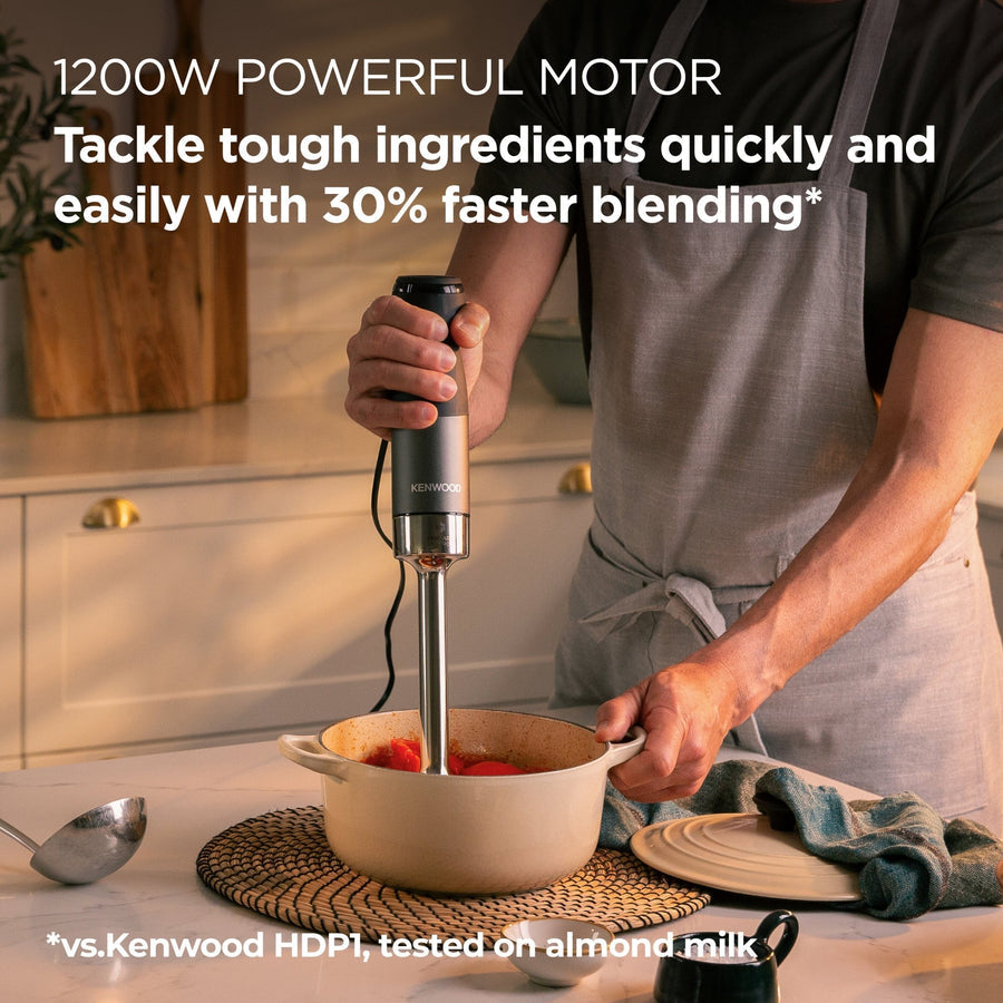 Kenwood Triblade™ XL Pro Hand Blender & Accessories 1200W HBM80.327BK