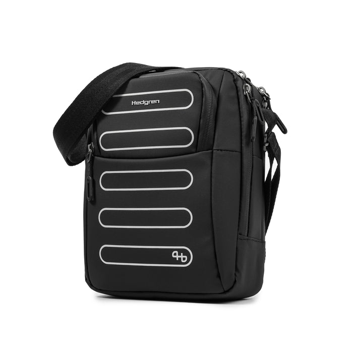 Hedgren Comby Perf Vertical CrossOver Black (7991504601177)