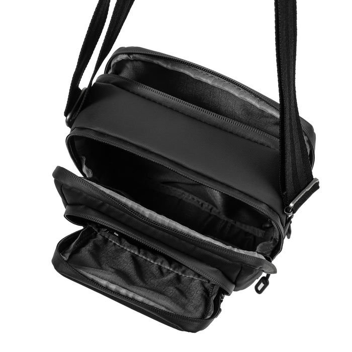 Hedgren Comby Perf Vertical CrossOver Black (7991504601177)