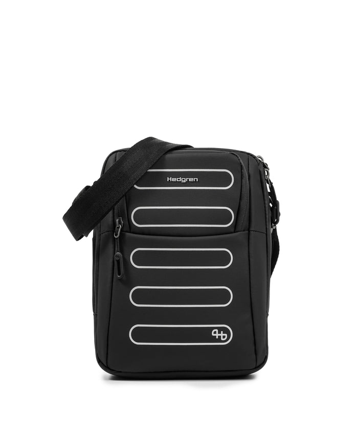 Hedgren Comby Perf Vertical CrossOver Black (7991504601177)
