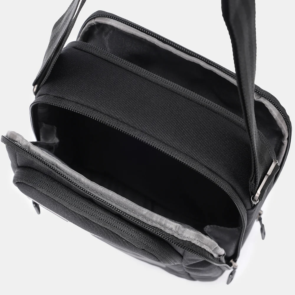 Hedgren Relax M Vertical Crossover M+RFID-Black HCMBY15