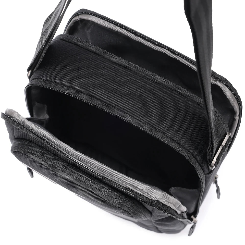 Hedgren Relax M Vertical Crossover M+RFID-Black HCMBY15
