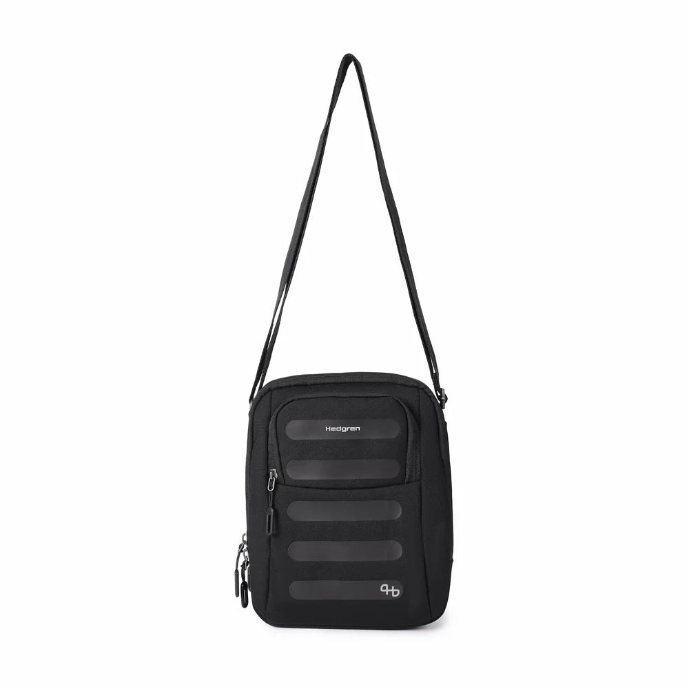 Hedgren Relax M Vertical Crossover M+RFID-Black HCMBY15