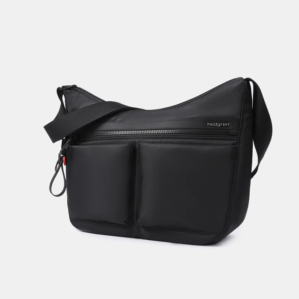 Hedgren Inner City Alex Large Crossbody A4+RFID-Black HIC437B