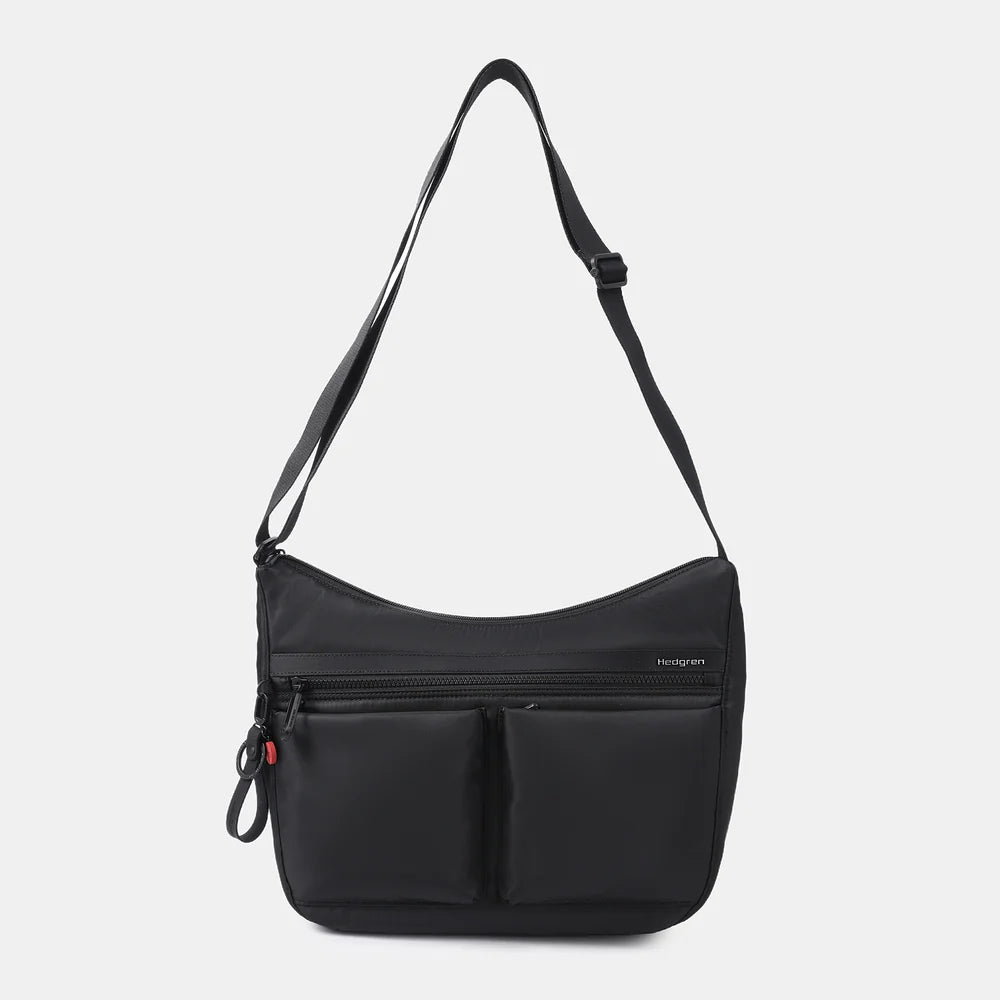 Hedgren Inner City Alex Large Crossbody A4+RFID-Black HIC437B