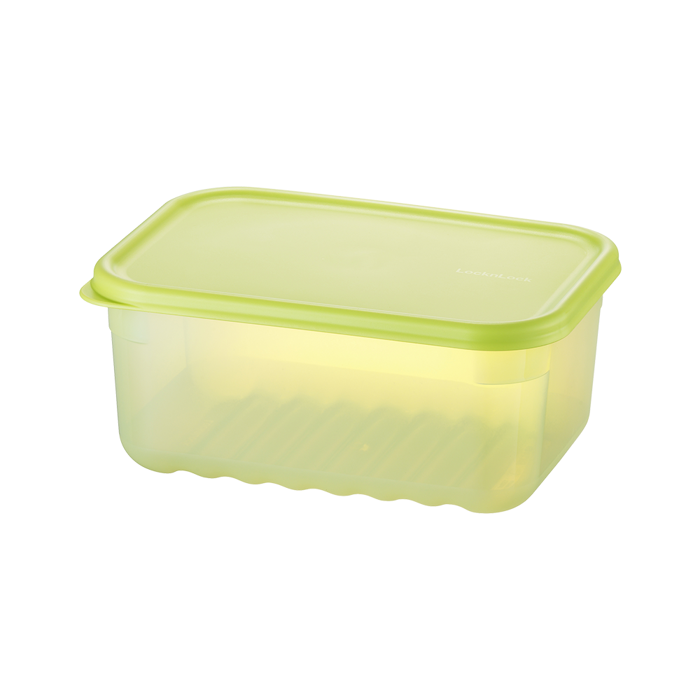 LocknLock Fresh Block Rectangle 1.5lt 2 piece HLE5400S2CR