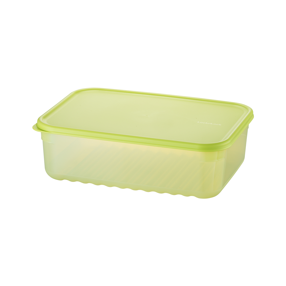 LocknLock Fresh Block Rectangle 3.2lt 2 Piece HLE5600S2CR