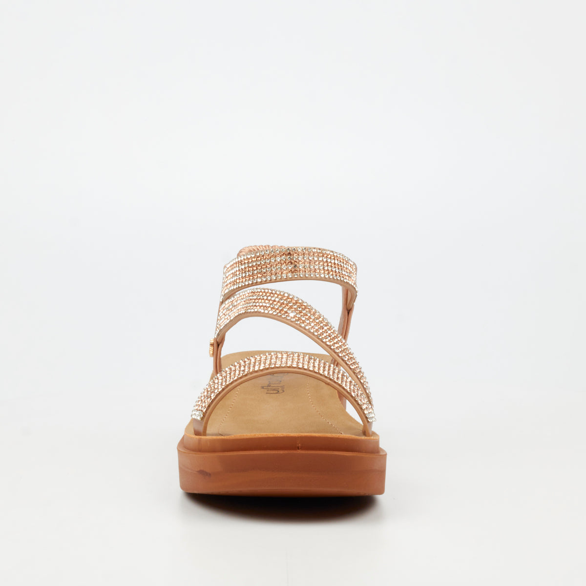 Butterfly Feet Ladies Holt 1 Sandals-Rose Gold