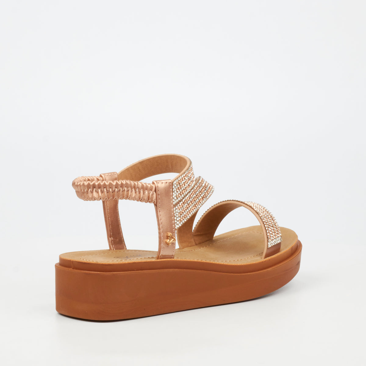 Butterfly Feet Ladies Holt 1 Sandals-Rose Gold