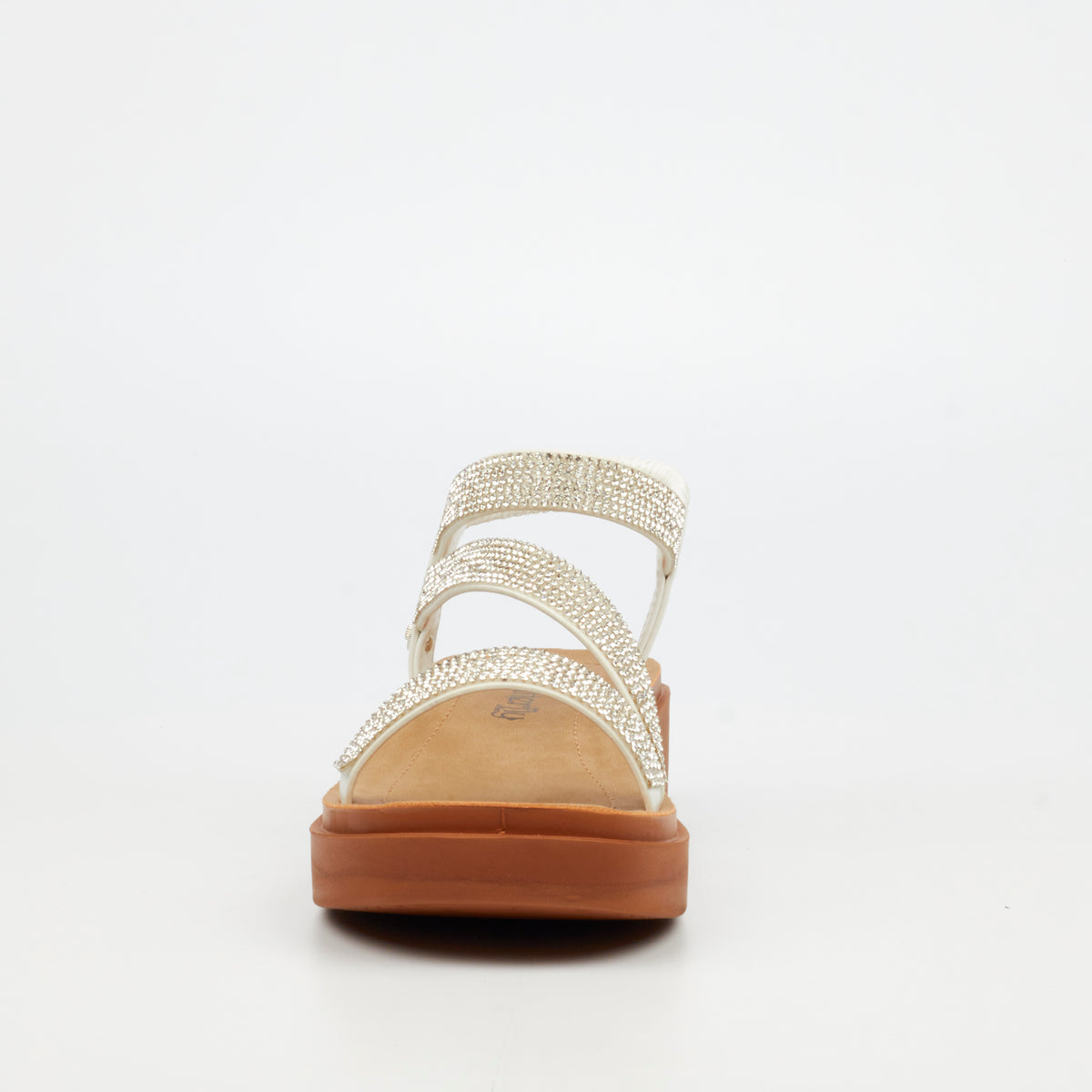 Butterfly Feet Ladies Holt 1 Sandals-White