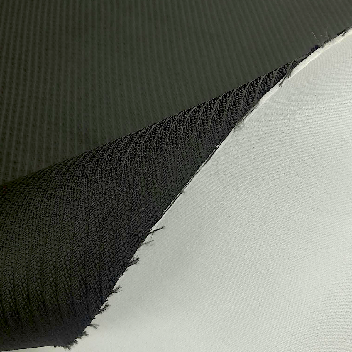 Fabric Motor Car Terjood Hood Lining Upholstery Black 140 cm.