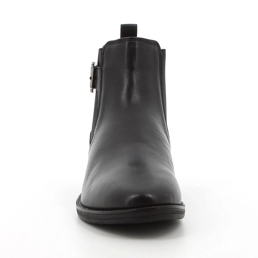 Hush Puppies  Annika Boots Black Nappa Leather HPL01397BKBK