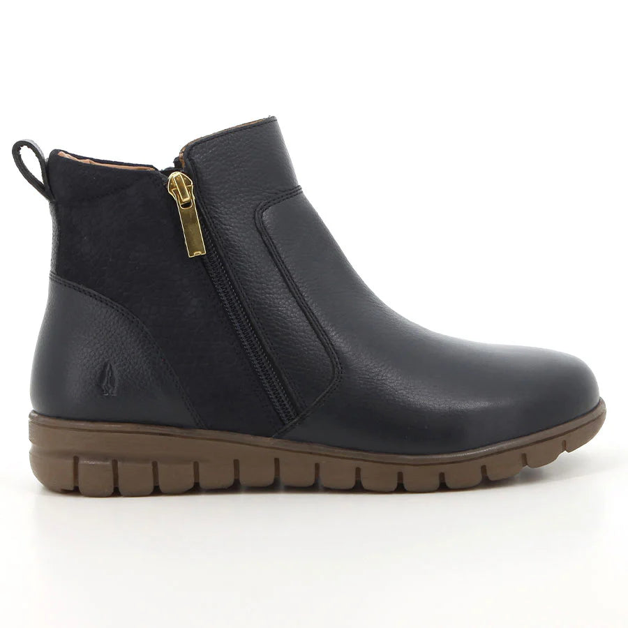 Hush Puppies Aurelia Leather Boots -Navy HPL01495NVNV-04