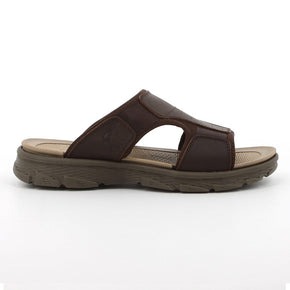 Hush Puppies Charlie II Leather Sandals Brown (8036746788953)