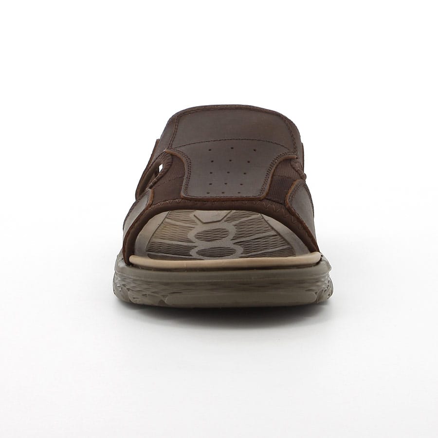 Hush Puppies Charlie II Leather Sandals Brown (8036746788953)