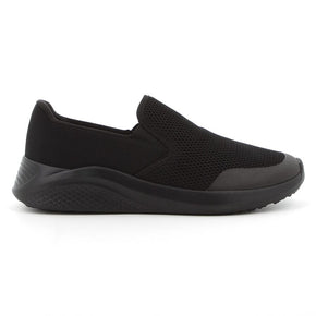Hush Puppies Zappo Casual Slip on Shoes Black Multi (8036773462105)