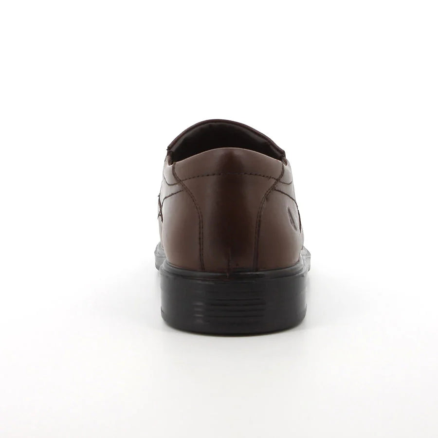 Hush Puppies Mens  Rainmaker II Slip On Leather Shoes-Light Brown HPM00899LTBR