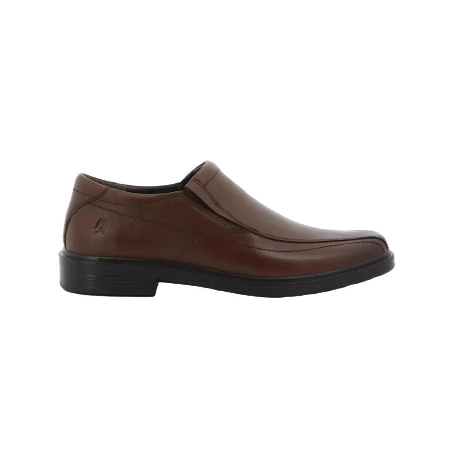 Hush Puppies Mens  Rainmaker II Slip On Leather Shoes-Light Brown HPM00899LTBR