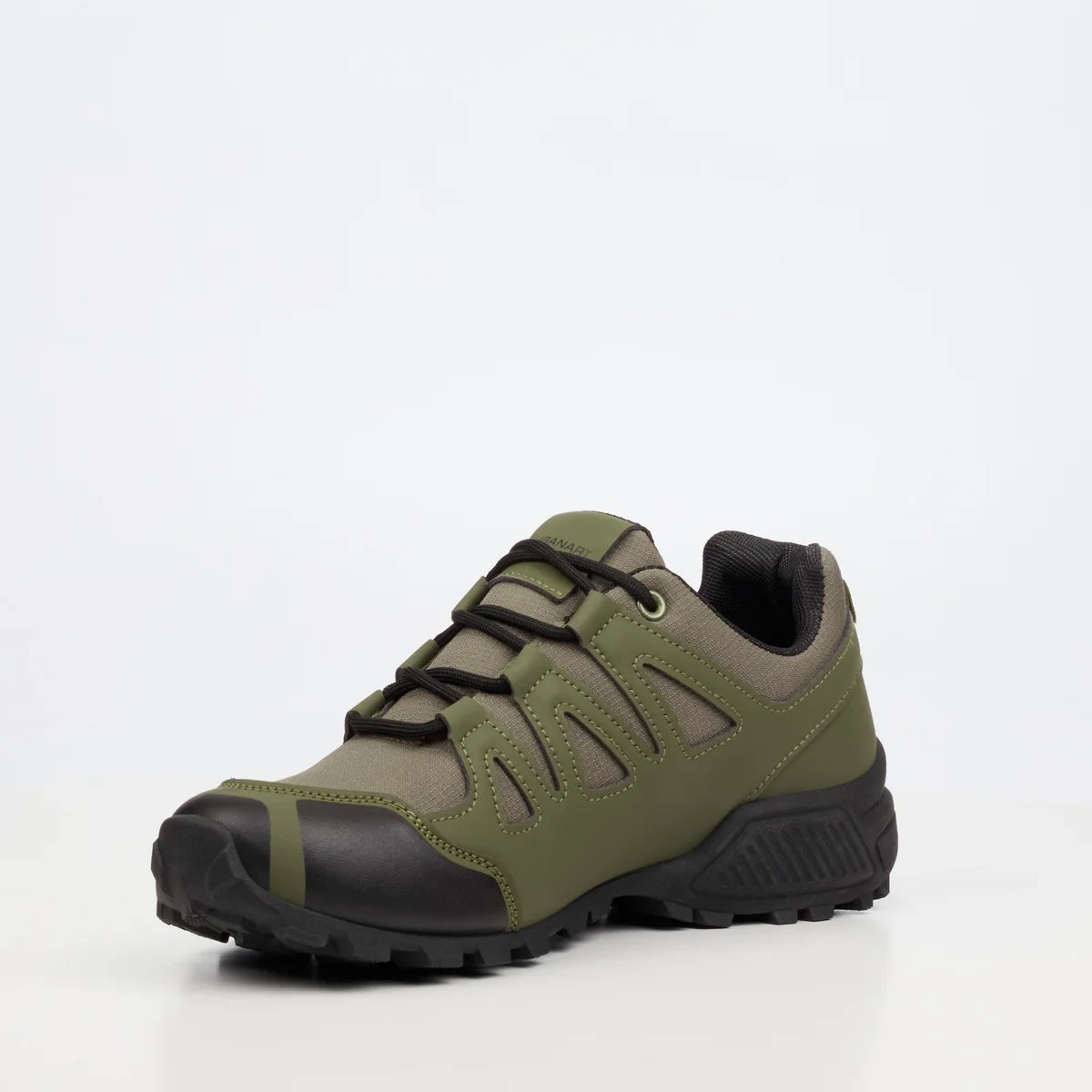 Urbanart Hyke 1 Mesh / Faux Wax Sneaker-Olive.