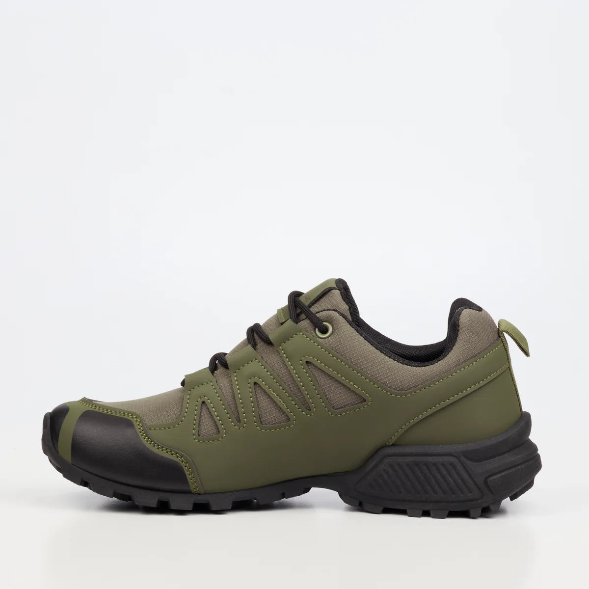 Urbanart Hyke 1 Mesh / Faux Wax Sneaker-Olive.