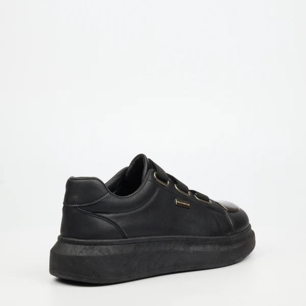 Urbanart Hype 12 Faux Wax Sneakers – Black