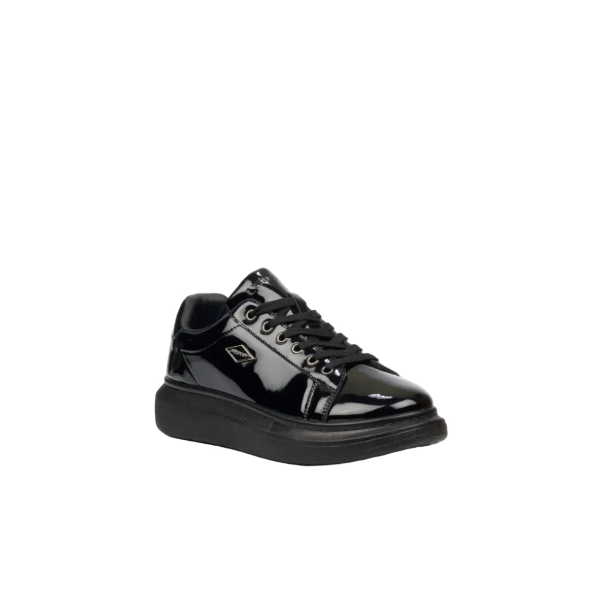 Urbanart  Hype 28 Faux Patent Sneaker - Black