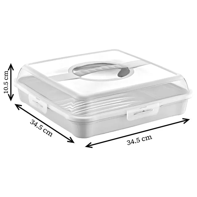 Hobby Life Square Pastry Carrying Container 03 1060