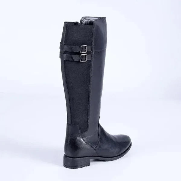 Hush Puppies Arla Black Leather Boot HPL012999BKBK