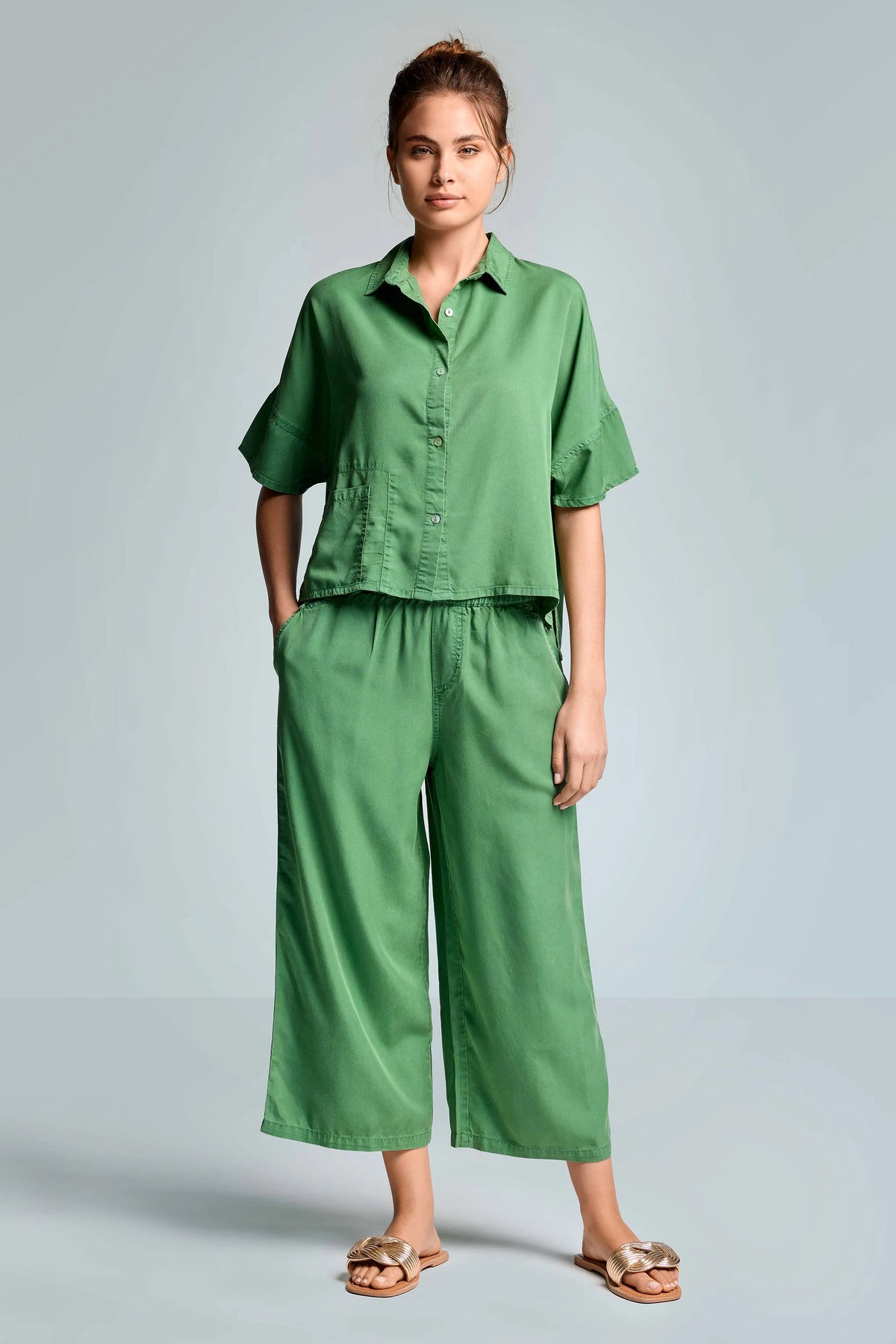 Iconique Taylor Pants -Green IC26-058