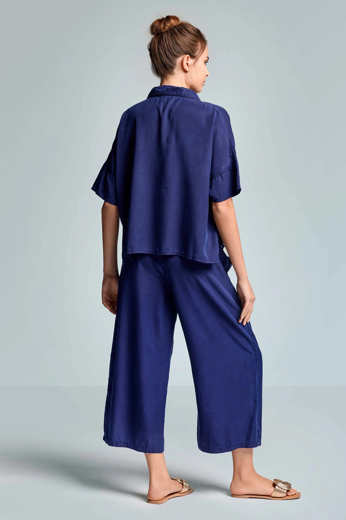 Iconique Taylor Pants -Navy Blue IC26-058.
