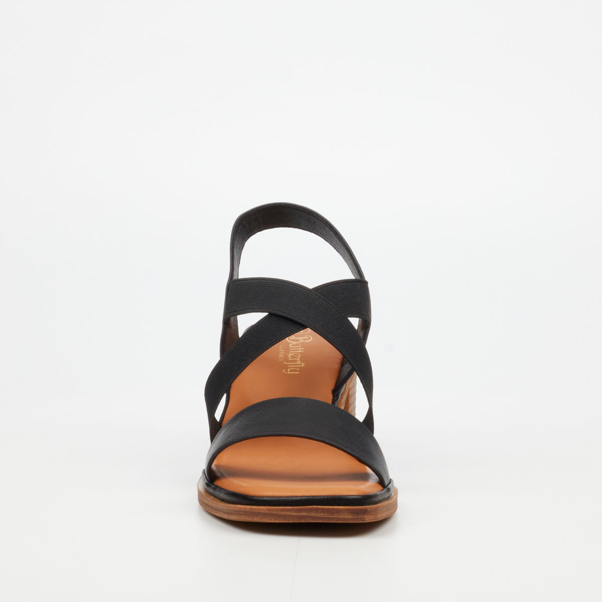Butterfly Feet Ladies Imelda 1 Sandal-Black.