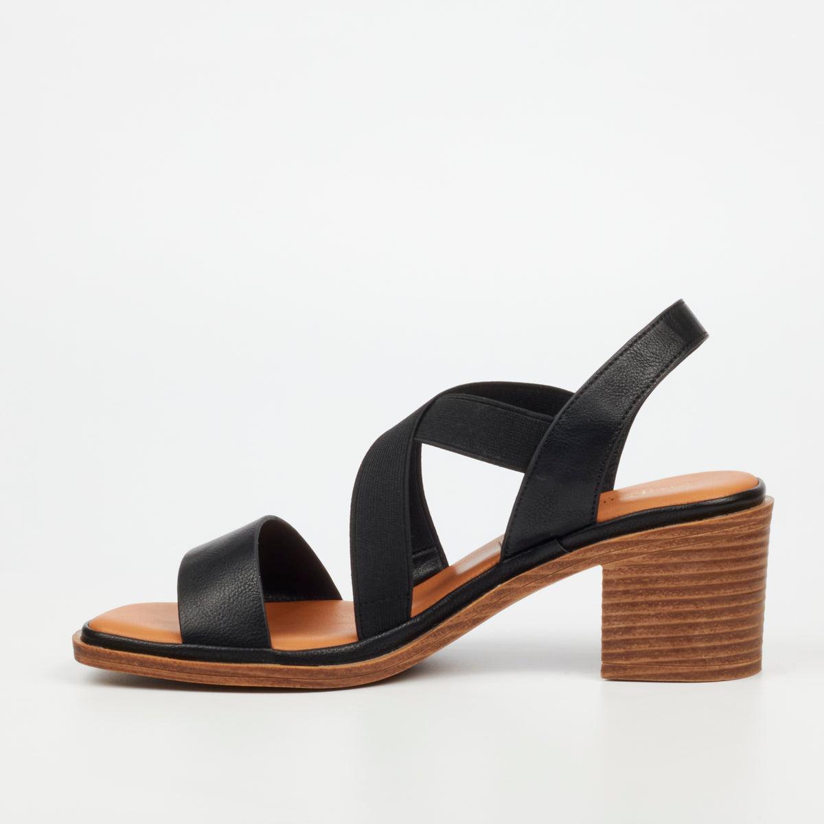 Butterfly Feet Ladies Imelda 1 Sandal-Black.