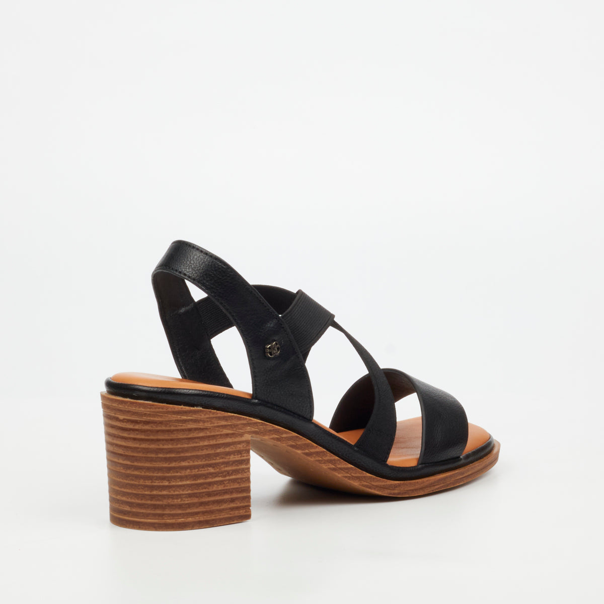Butterfly Feet Ladies Imelda 1 Sandal-Black.