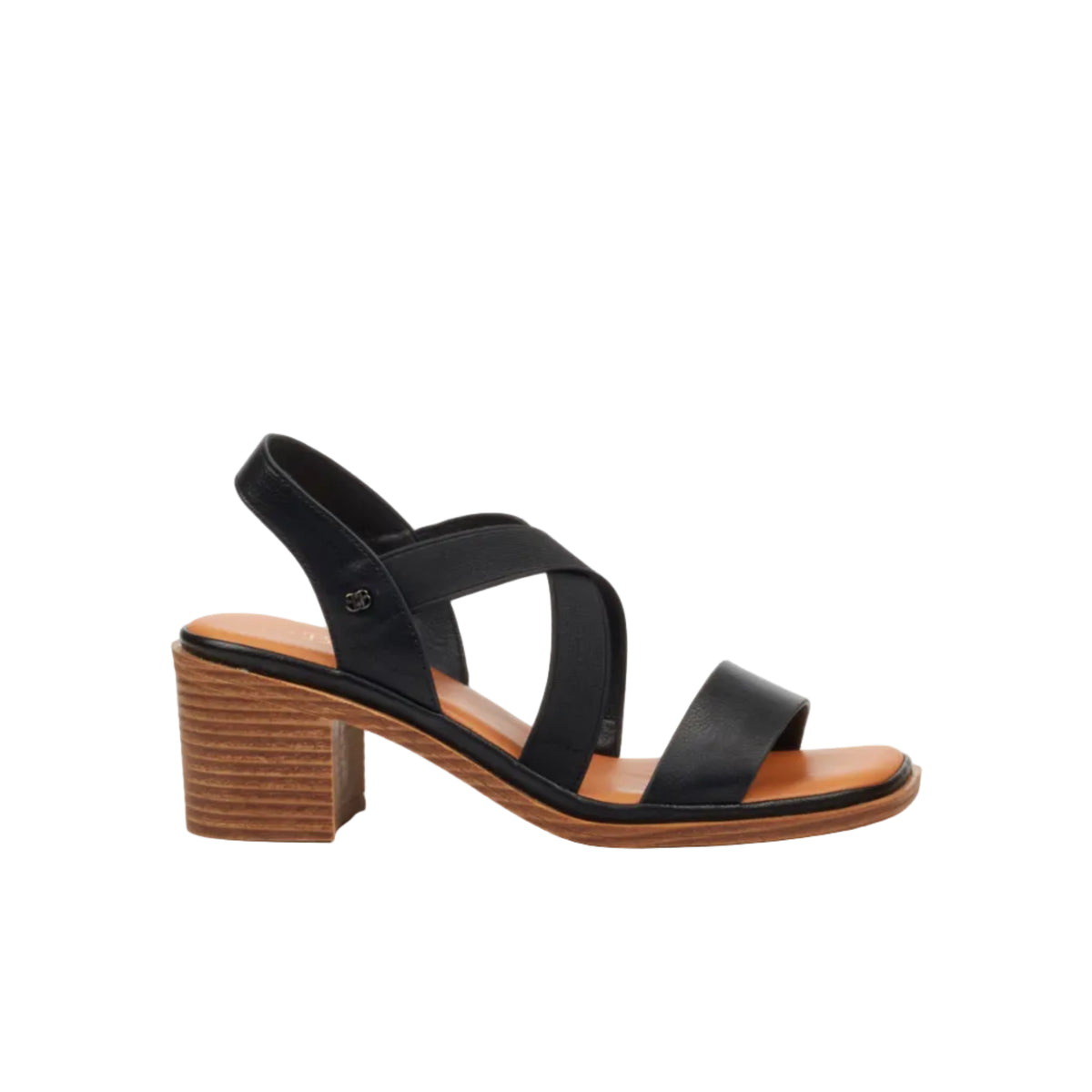 Butterfly Feet Ladies Imelda 1 Sandal-Black.