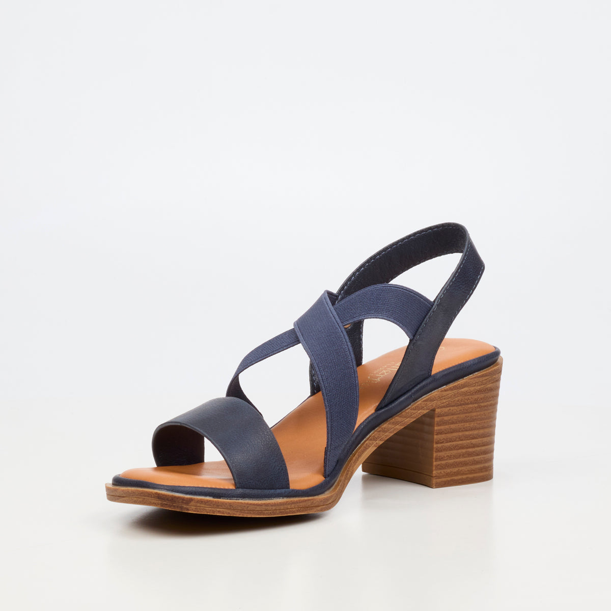 Butterfly Feet Ladies Imelda 1 Sandal-Navy.