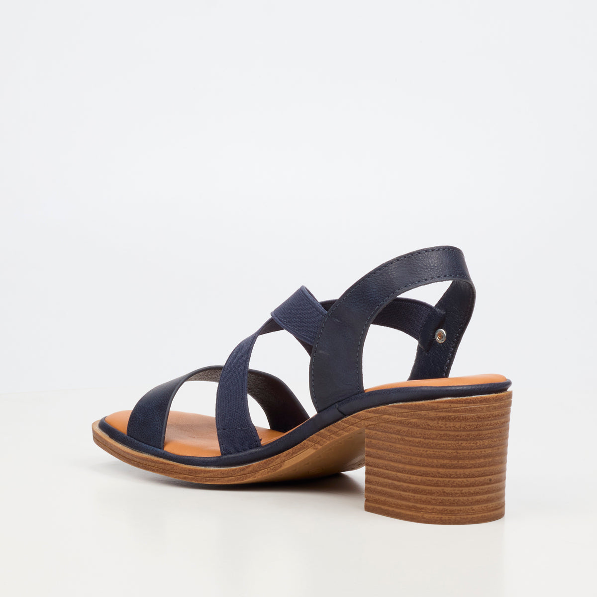 Butterfly Feet Ladies Imelda 1 Sandal-Navy.