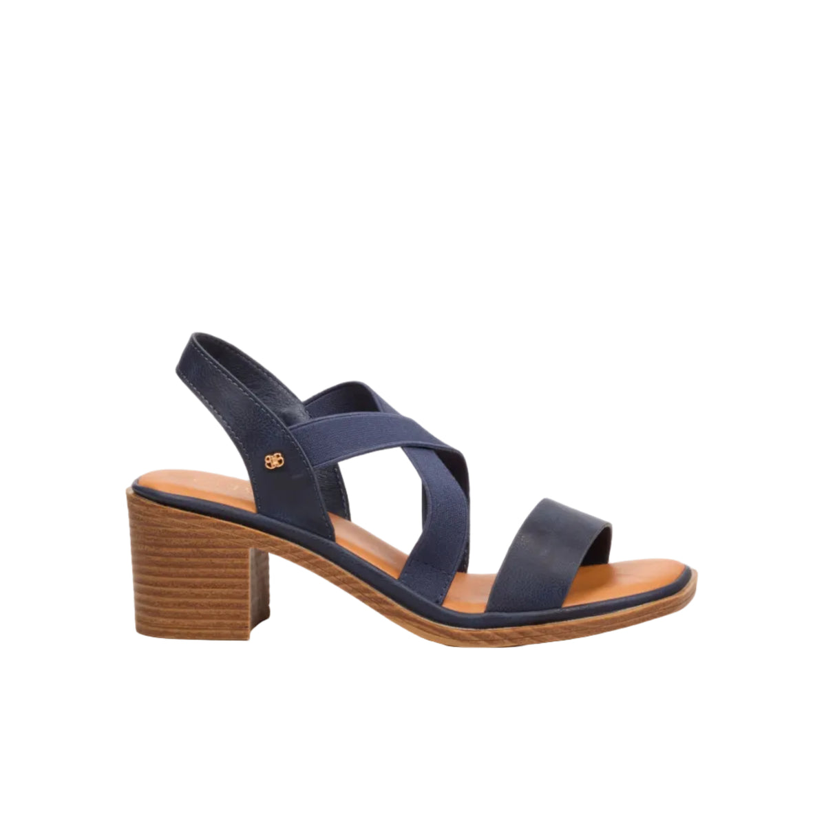 Butterfly Feet Ladies Imelda 1 Sandal-Navy.