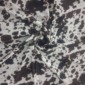 Digital Print Moroccan Satin Cow 150cm