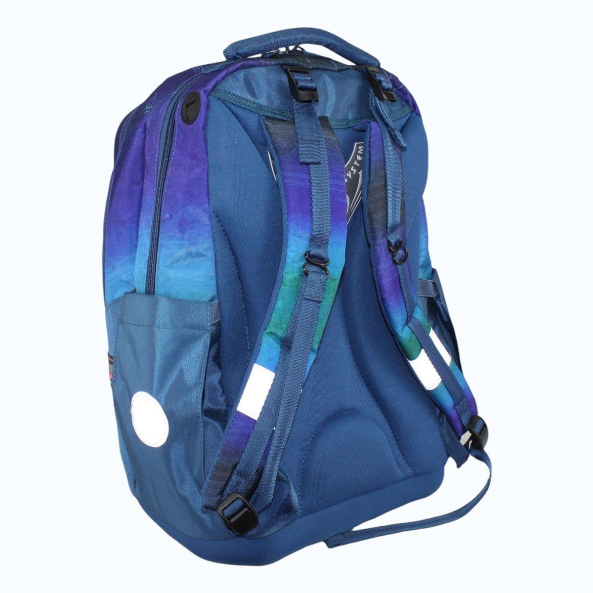 Boomerang School Bag Blue-purple  Backpack S-2090-04.