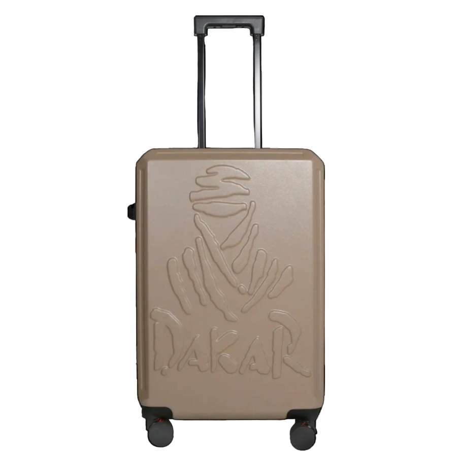 Dakar Desert 65cm Expandable Medium Trolley Suitcase Sand DKD0200.