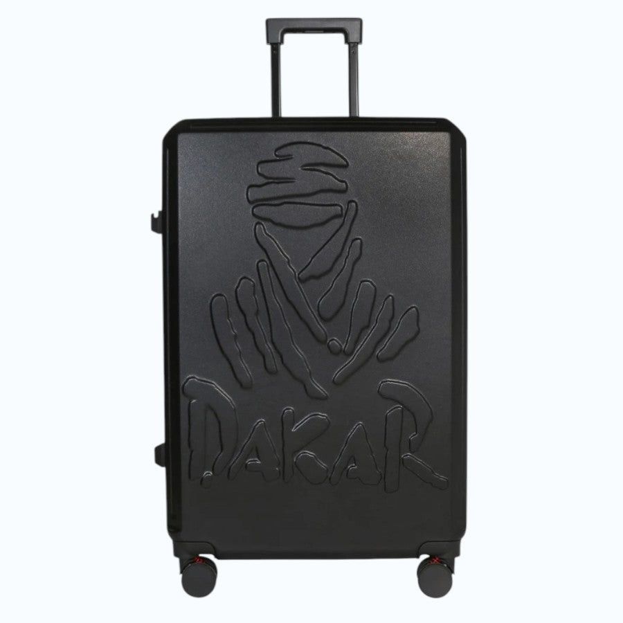 Dakar Desert 75cm Expandable Large Trolley Suitcase Black DKD0300.
