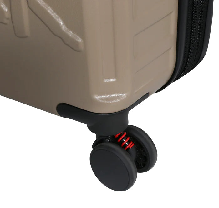 Dakar Desert 55cm Expandable Small Trolley Suitcase Sand DKD0100.