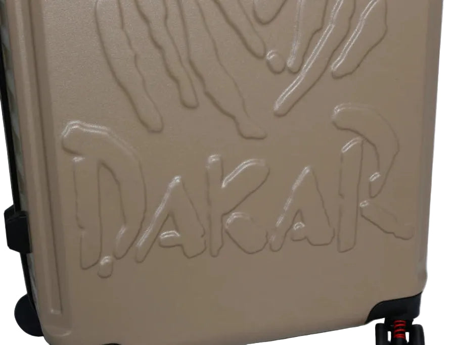 Dakar Desert 65cm Expandable Medium Trolley Suitcase Sand DKD0200.