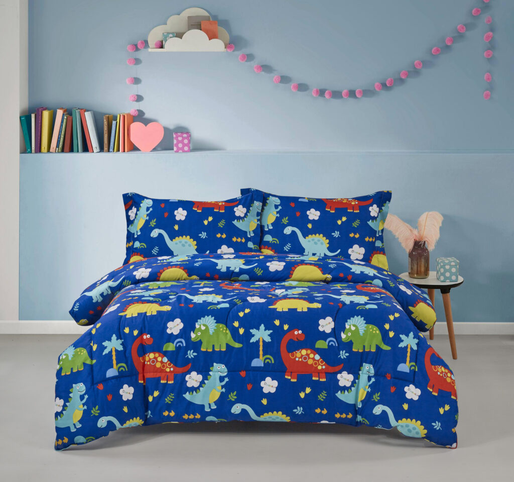 Kids Club Dinosaur Duvet Covers Set