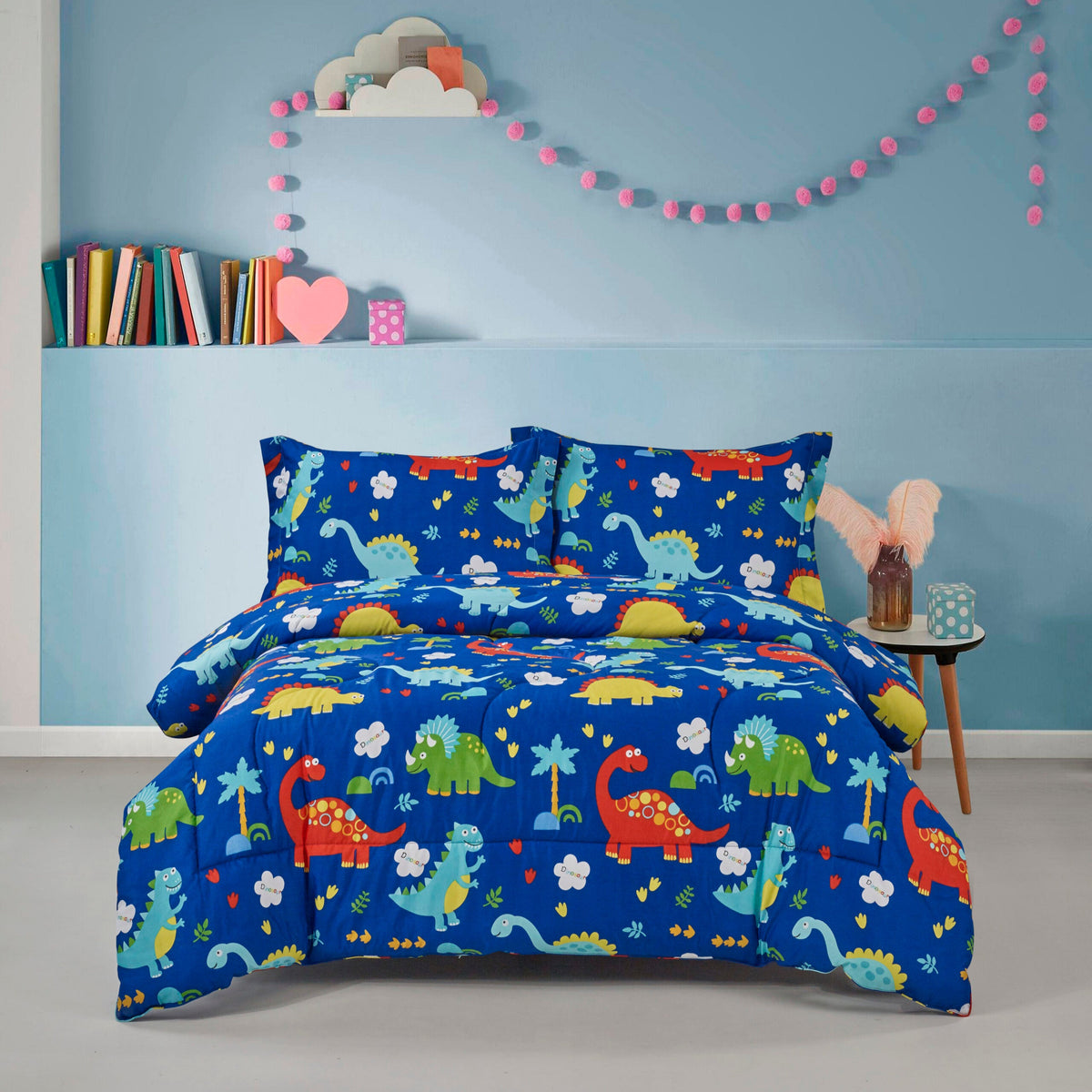 Kids Club Dinosaur Comforter Set