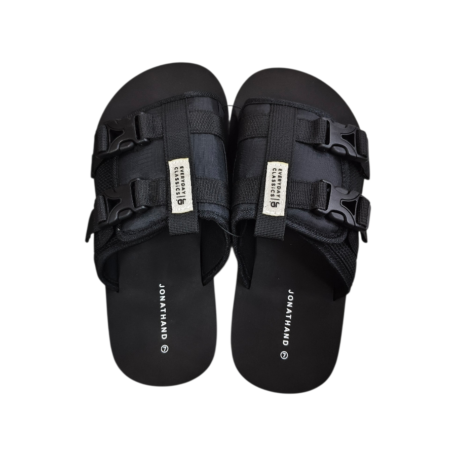 Jonathan D Mens J Jack Nylon & Mesh Sandals Black