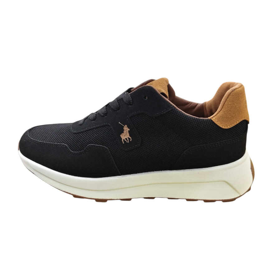 Polo Mixed Comb Tekkie In Black 0072467